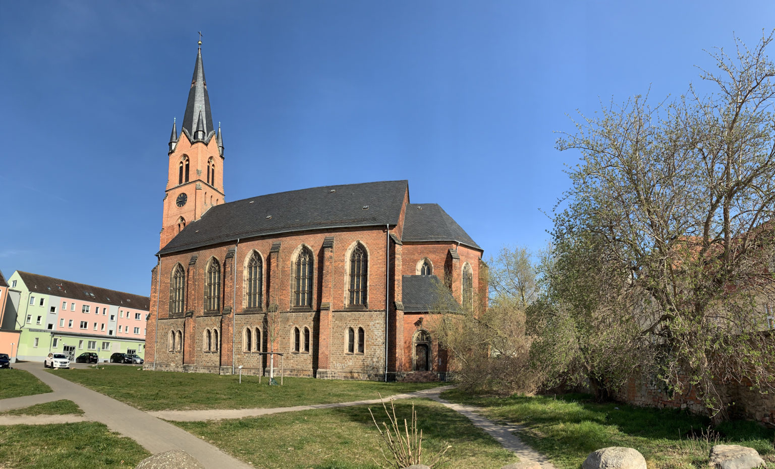 Die St. Katharinen Kirche in Wolmirstedt Stadt Wolmirstedt