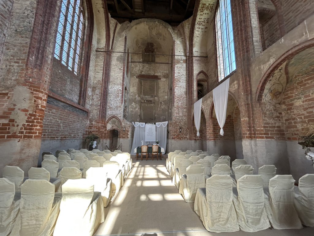 in der Schlosskapelle auf der Schlossdomäne in Wolmirstedt