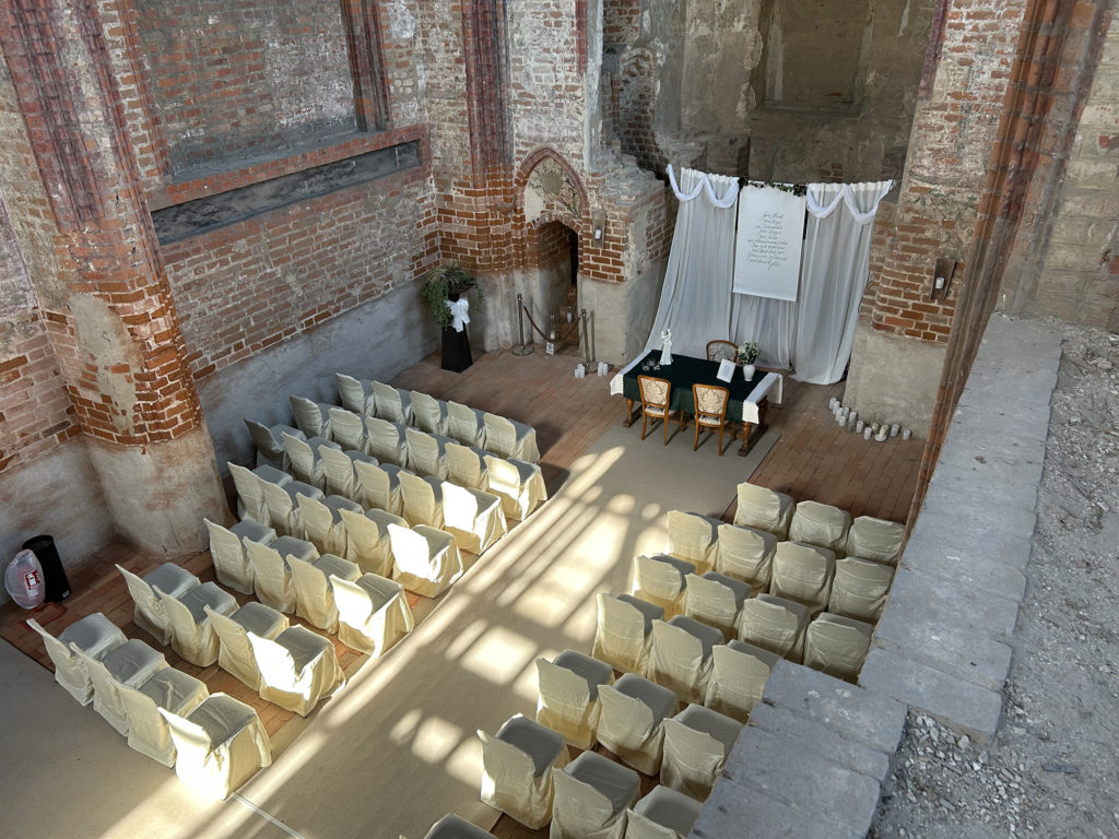 in der Schlosskapelle auf der Schlossdomäne in Wolmirstedt
