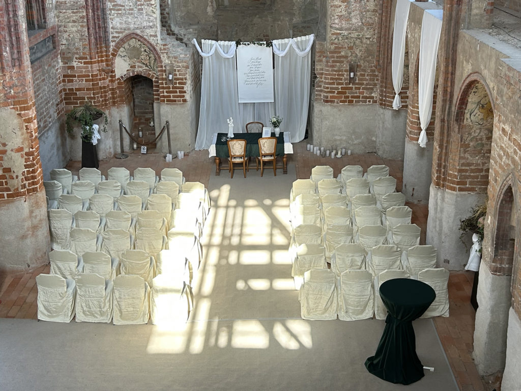 in der Schlosskapelle auf der Schlossdomäne in Wolmirstedt