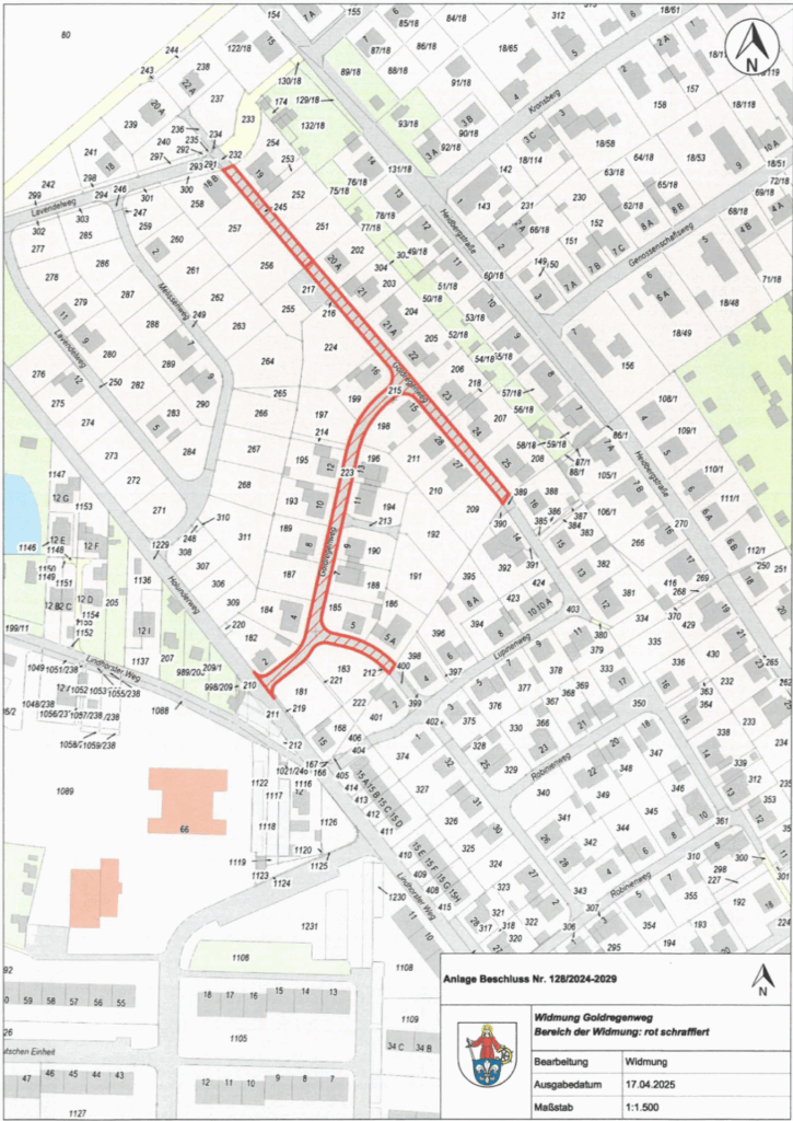 Site plan_Goldregenweg