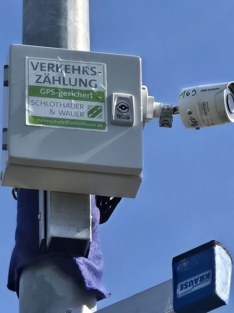 Verkehrszählungsgerät Muster