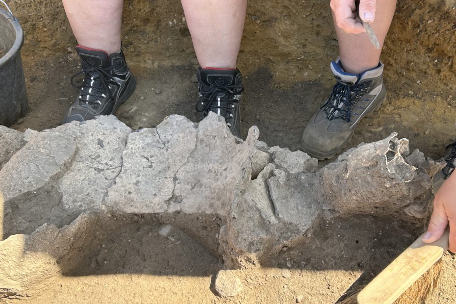 Archäolagen finden Spuren einer spätbronzezeitlichen Siedlung