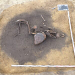 Siedlungsbestattung der späten Bronzezeit. © Landesamt für Denkmalpflege und Archäologie Sachsen-Anhalt, Juliane Huthmann