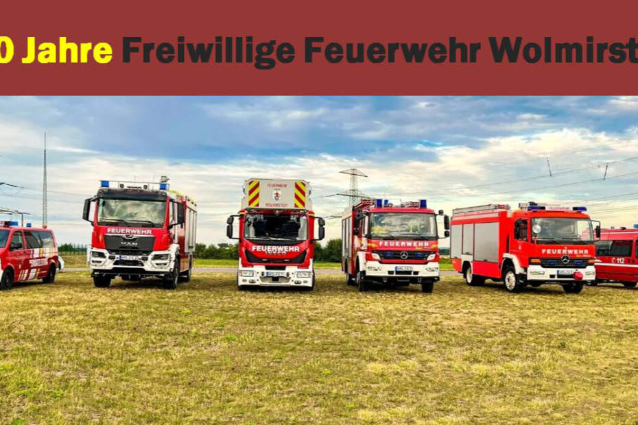 Vehicles of the Wolmirstedt fire department