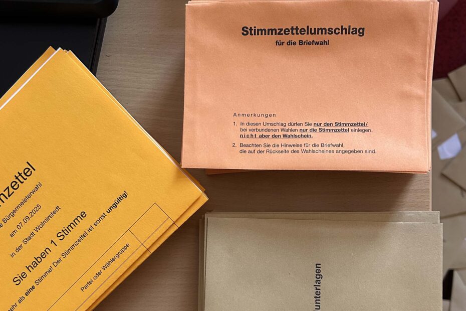 Briefwahlunterlagen
