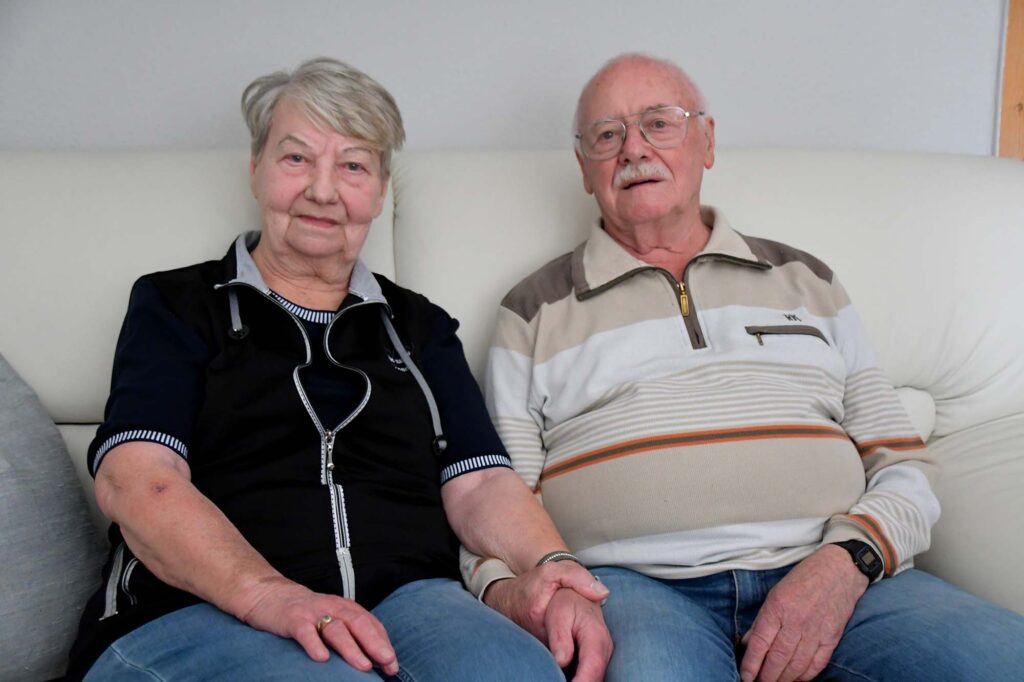 Günter and Hanna Vahldiek have been married for 65 years