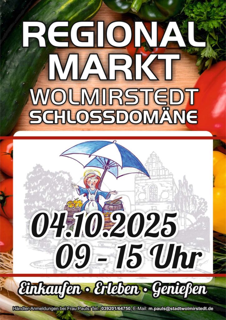 Poster Regional Market October 4, 2025