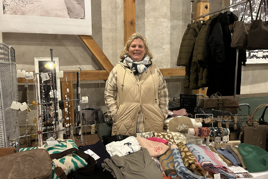 Am Stand von Stoffconzebt aus Ebendorf gab es die neueste Mode.