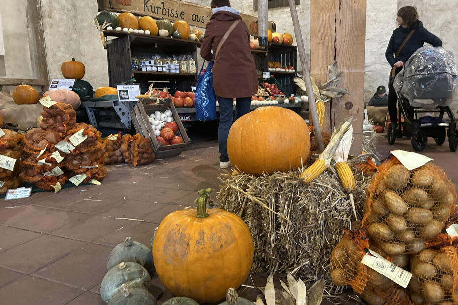 Kürbisse, Kartoffeln und mehr durften beim Herbst-Regionalmarkt nicht fehlen.