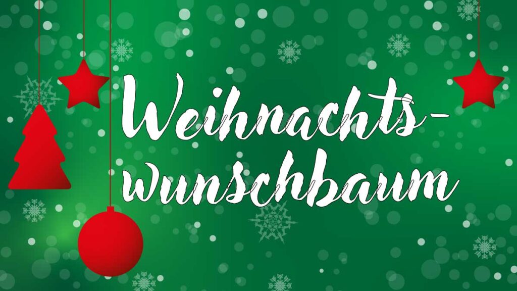 Weihnachtswunschbaum Grafik