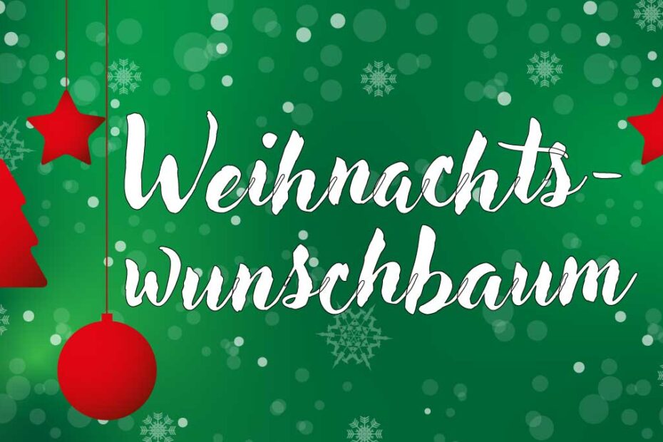 Weihnachtswunschbaum Grafik