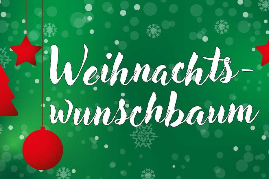 Weihnachtswunschbaum Grafik