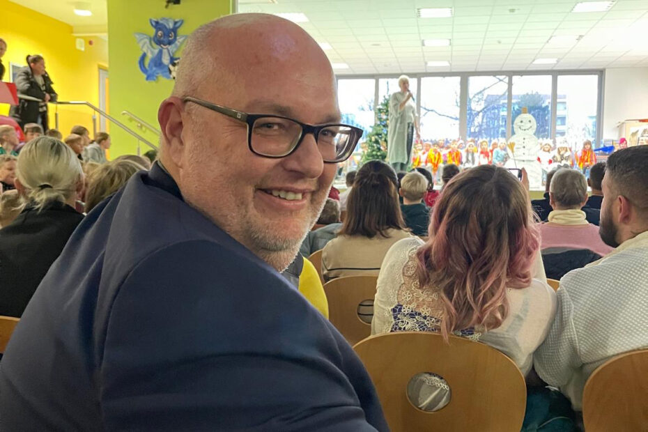 Mike Steffen zu Gast beim Weihnachtskonzert