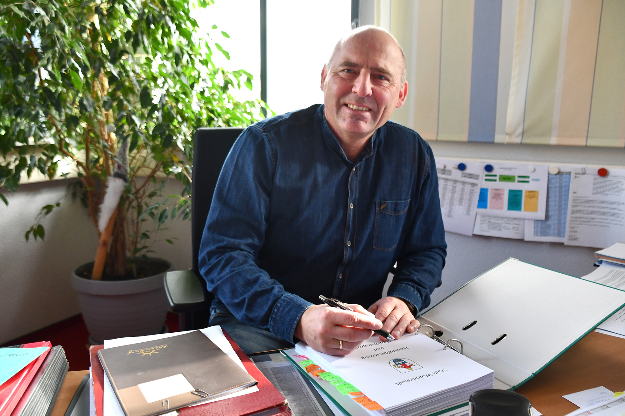 Der Fachdienstleiter Finanzen der Stadt Wolmirstedt, Marko Kohlrausch