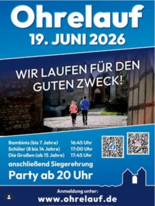 Ohrelauf Plakat