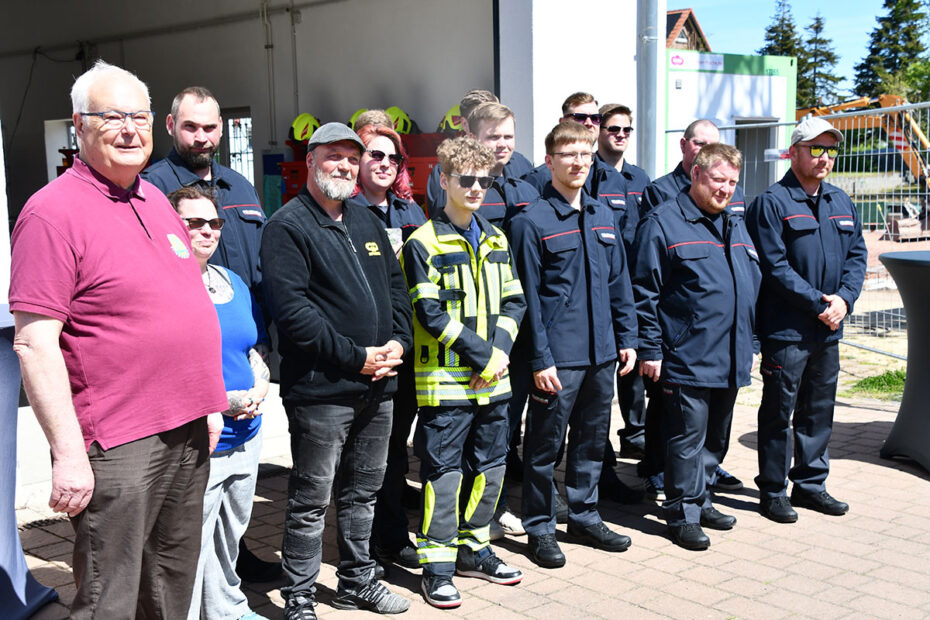 The firefighters from Glindenberg