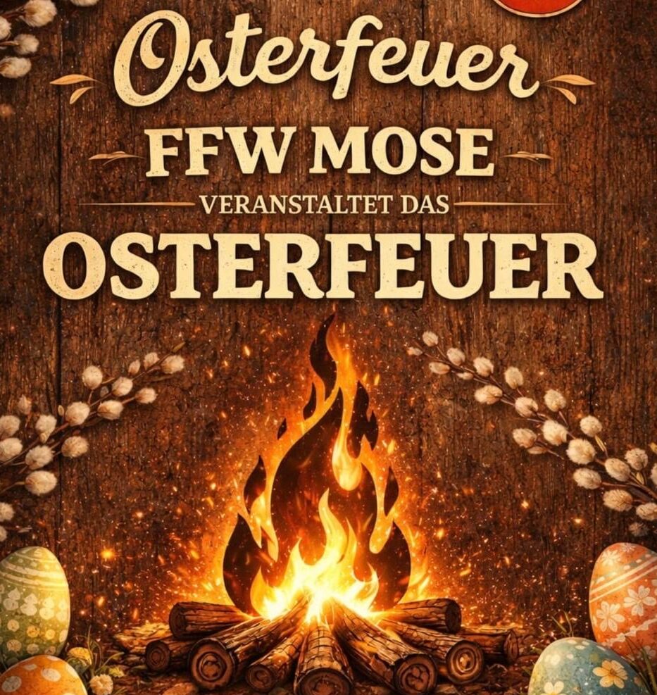 Osterfeuer Mose