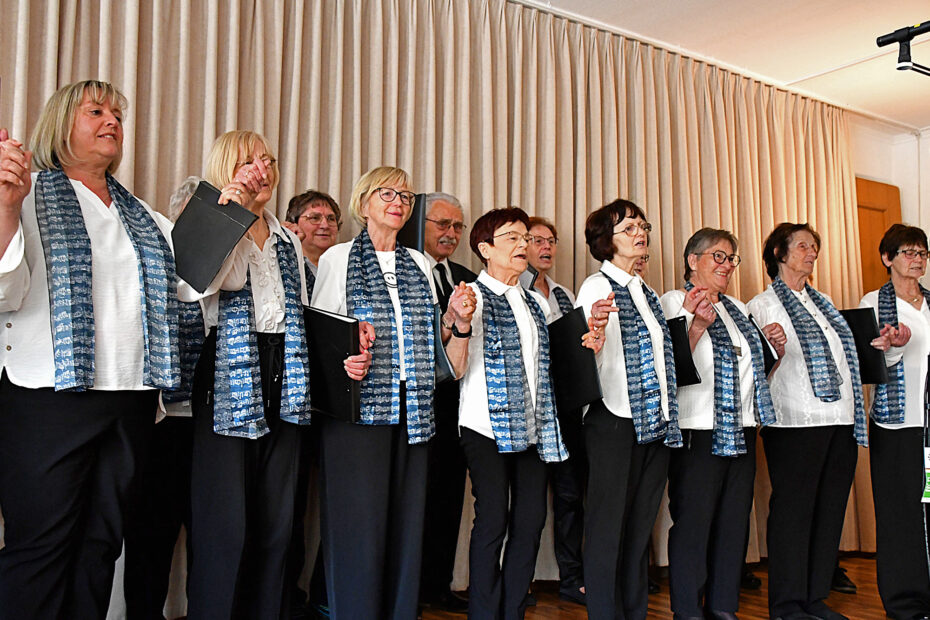 Der Gemischte Chor Wolmirstedt eröffnete sein Chorfest zum 150. Geburtstag