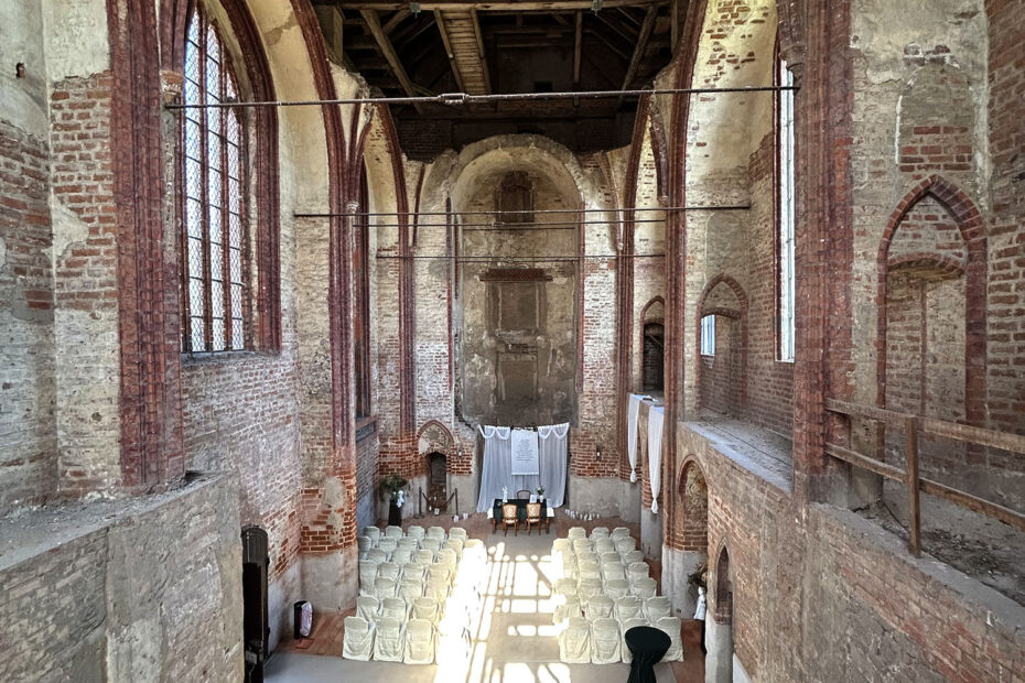 In der Schlosskapelle in Wolmirstedt kann von Mai bis September geheiratet werden.